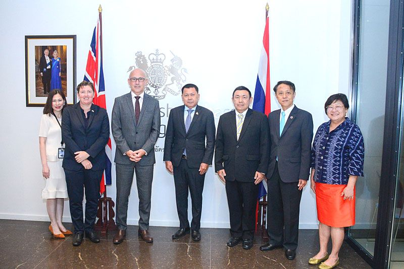 ปลัดฯหารือกระชับสัมพันธ์ ร่วมมือสหราชอาณาจักรด้านเกษตร