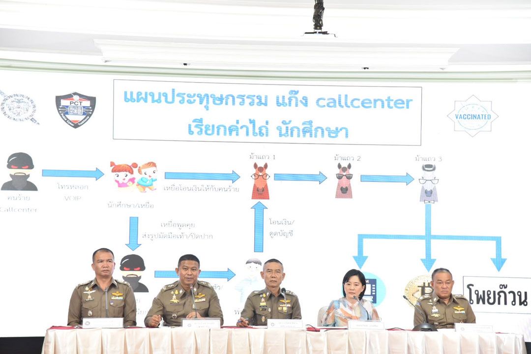เตือนภัยออนไลน์แก๊งคอลเซ็นเตอร์ทำตัวเป็นปลิง หลอกดูดเลือดนักข่าวสูญ 1.2 ล้าน
