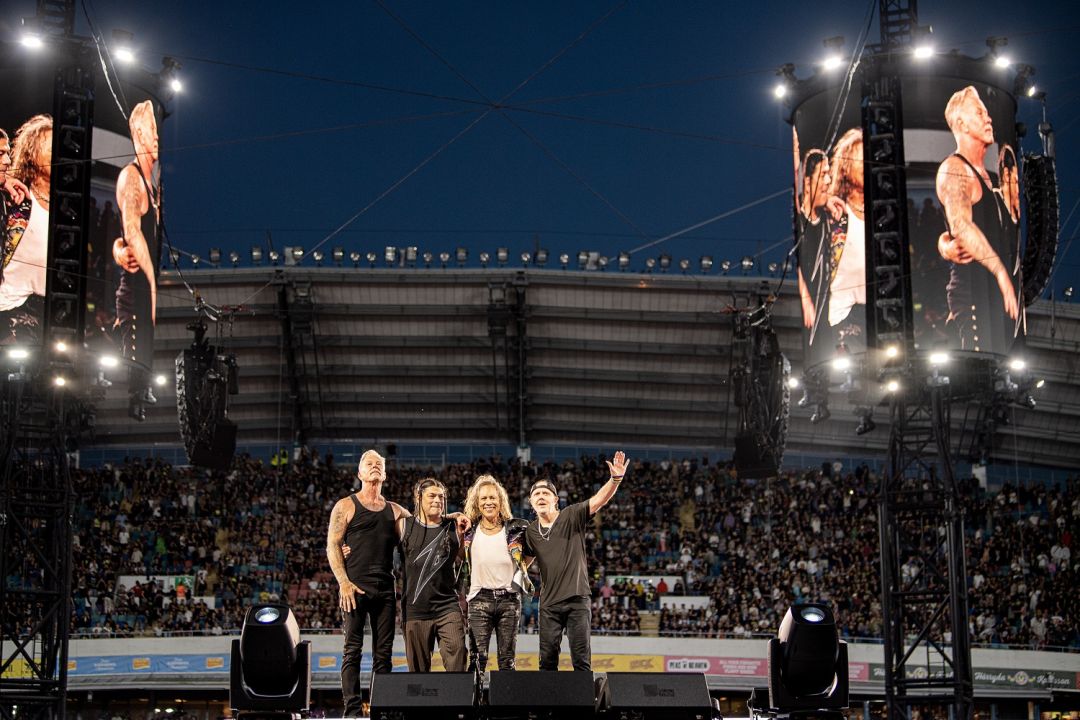 เมเจอร์ ซีนีเพล็กซ์ กรุ้ป เอาใจแฟนเพลงขาร็อควง METALLICA ถ่ายทอดสดคอนเสิร์ต “METALLICA M72 WORLD TOUR”