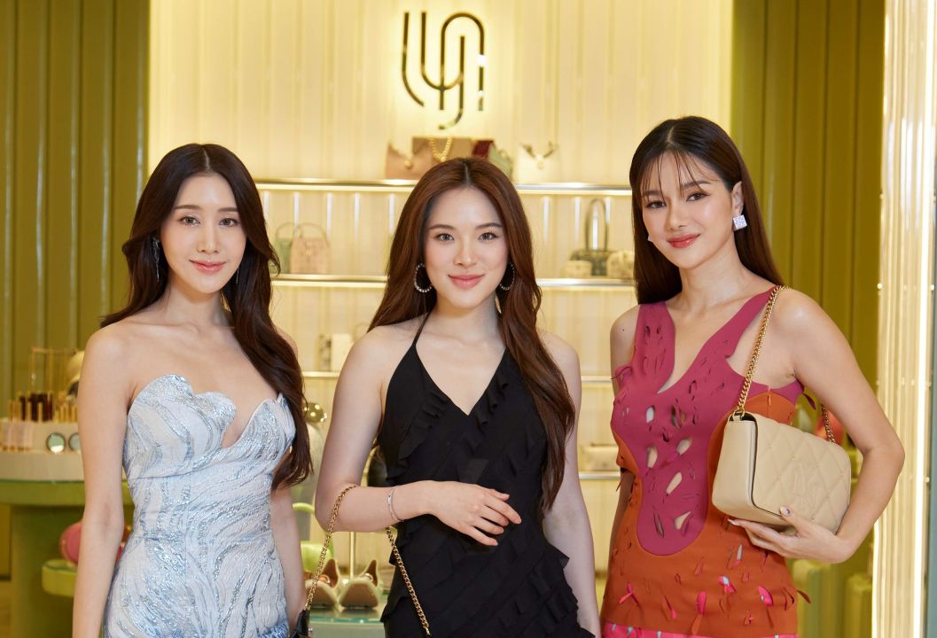 ‘พิม-ปันปัน-กวาง’ อวดแฟชั่นไอเทมคอลเลกชั่น Fall 2023  ในงานเปิดตัว ‘LYN’