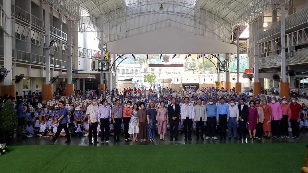 รายงานพิเศษ : มูลนิธิกำลังใจ ร่วม โรงเรียนอนุบาลสมุทรสาคร จัดแข่งขัน  บันไดฝัน คุณธรรมนำปัญญา สู่ความเป็นเลิศ