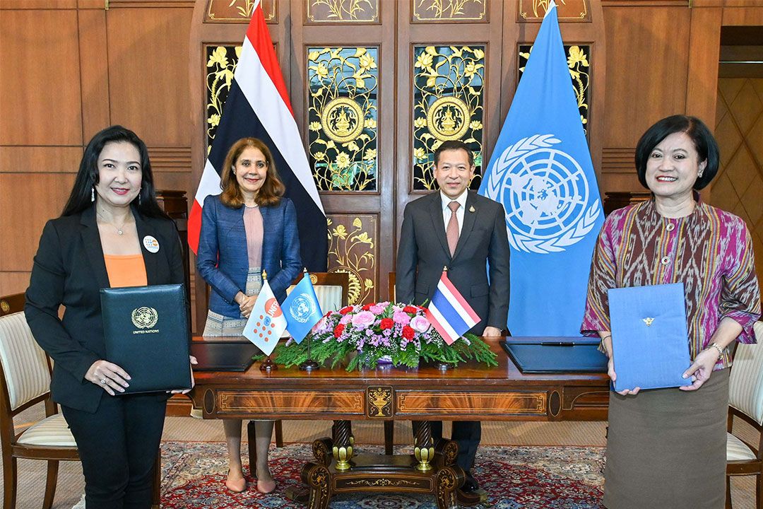 UNFPA ประเทศไทย จับมือ TICA ลงนามความร่วมมือหุ้นส่วนเชิงยุทธ์ศาสตร์