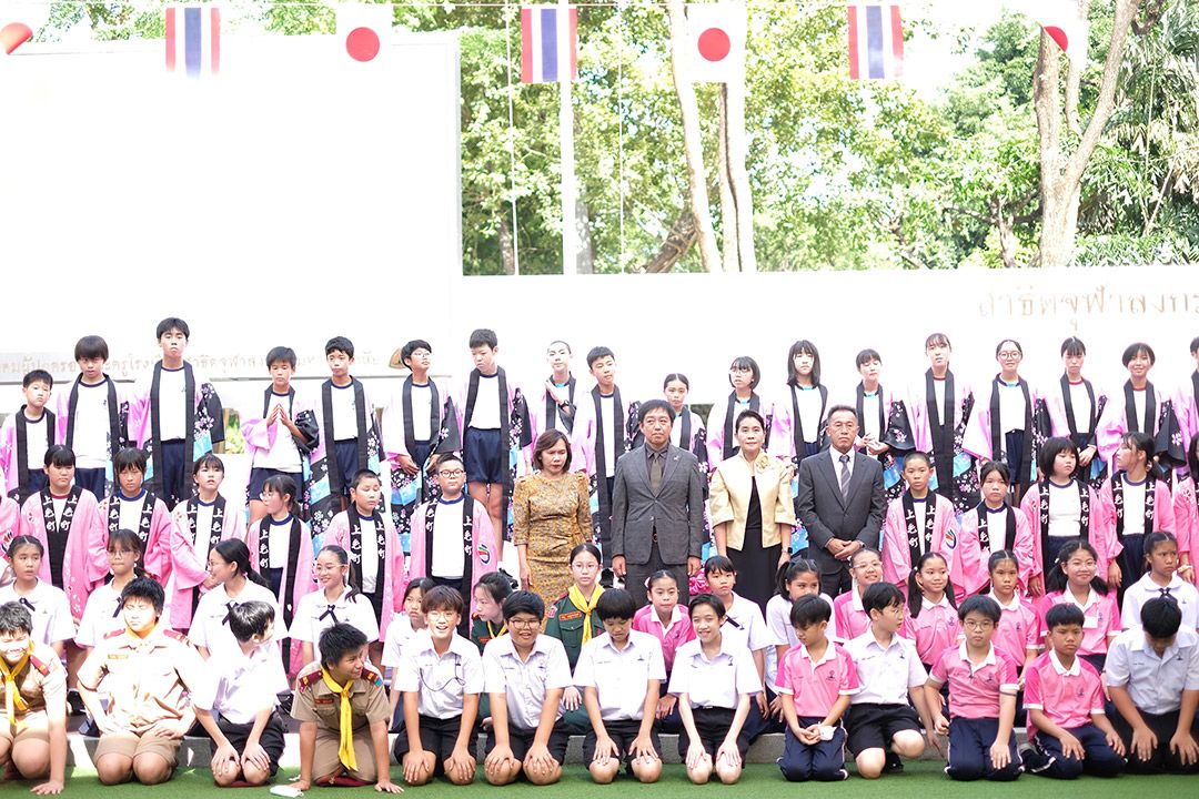 9 ปีแห่งมิตรภาพน้องพี่ไทย-ญี่ปุ่น การมาเยือนครั้งใหญ่ที่สุดหลังโควิด 'สาธิตจุฬาฯ-เมืองโคเงะ'