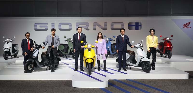 ไทยฮอนด้า เปิดตัว ‘New Honda Giorno+’ พร้อมแนะนำพรีเซ็นเตอร์ใหม่