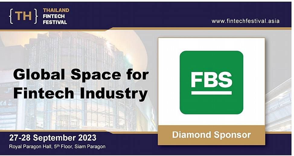 FBS ผนึกกำลังกับ Fintech Festival Thailand 2023 จัดโดย FINEXPO ที่กรุงเทพฯ