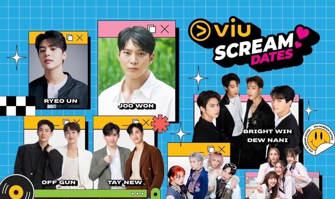เทศกาลงานกรี๊ด! ‘Viu Scream Dates 2023’ รวมแฟนมีตแห่งชาติ คับคั่งด้วยศิลปินไทยและเกาหลี