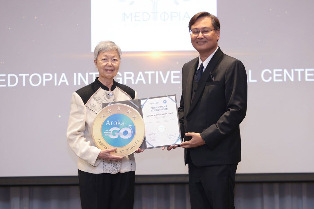 Medtopia Integrative Medical Center ได้รับ ArokaGo Star Award โดดเด่นด้านคุณภาพบริการ