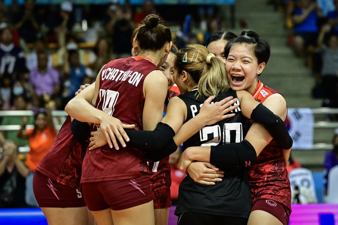ลูกยางสาวไทยชนะเกาหลีใต้สนุก3-0เซ็ต