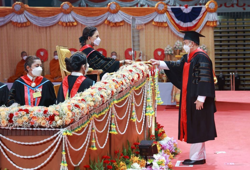 ทูลกระหม่อมหญิงอุบลรัตนราชกัญญาสิริวัฒนาพรรณวดี พระราชทานปริญญาบัตรแก่ผู้สำเร็จการศึกษาจากมหาวิทยาลัยกรุงเทพธนบุรี ประจำปีการศึกษา 2565