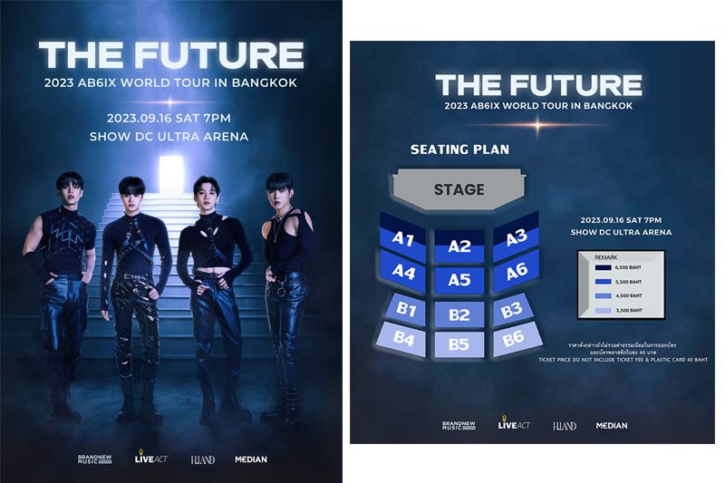 AB6IX (เอบีซิกซ์) คอนเฟิร์มเวิลด์ทัวร์เจอแฟน ‘ABNEW’ ไทยอีกครั้งในคอนเสิร์ต ‘THE FUTURE 2023 AB6IX WORLD TOUR IN BANGKOK’