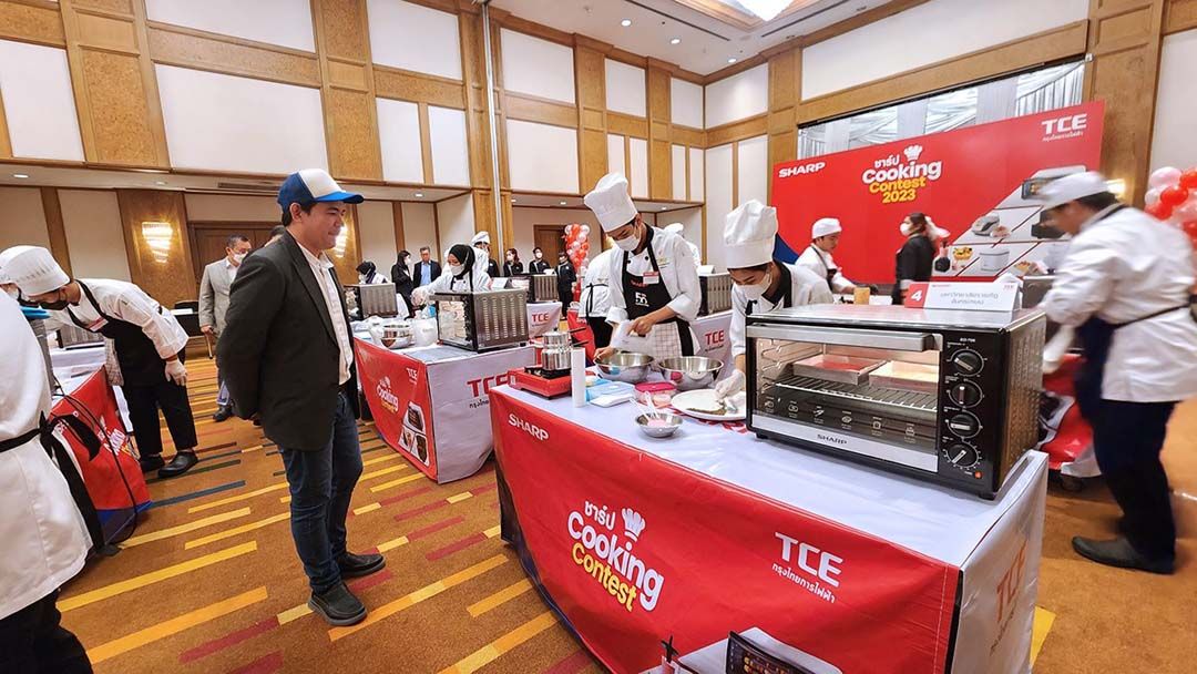 ชาร์ป กรุงไทยการไฟฟ้า จัดแข่งขัน  ทำอาหารระดับมหาวิทยาลัย