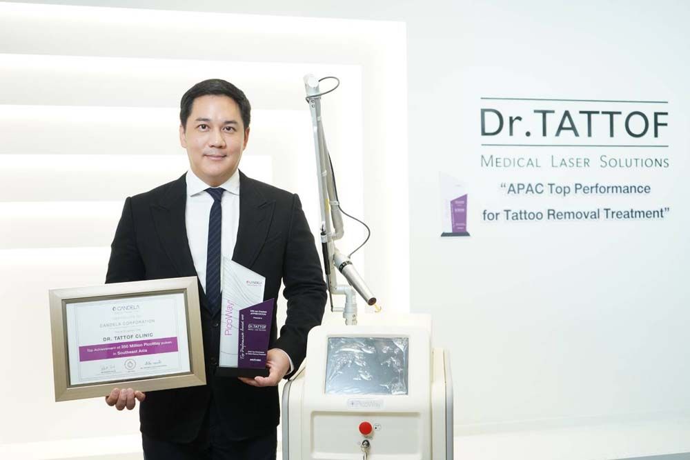 Dr.TATTOF ประกาศความสำเร็จมุ่งสู่การเป็นผู้นำอันดับโลกด้านการลบรอยสัก