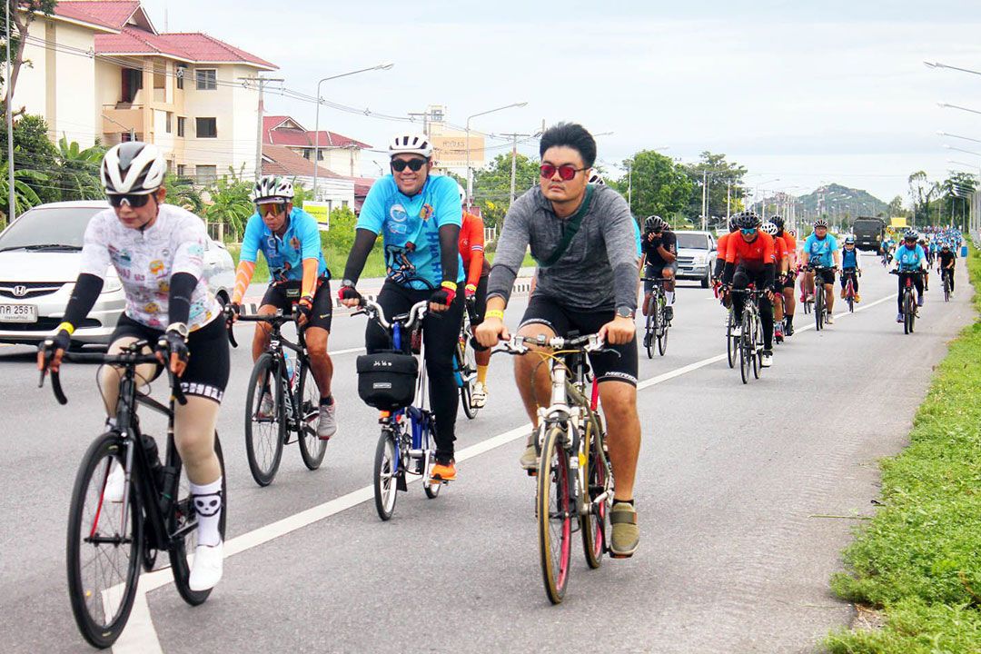 ‘หัวหิน’ส่งเสริมการท่องเที่ยวเชิงกีฬา ปั่นกินลม ชมธรรมชาติ แลประวัติศาสตร์ @ ท่าเสด็จ