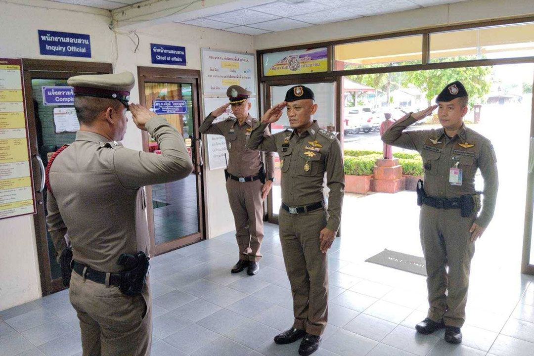 'รอง จตช.'ตรวจ'สภ.ชะเมา' กำชับดูแลปชช.-ปฏิบัติตามนโยบายตร.