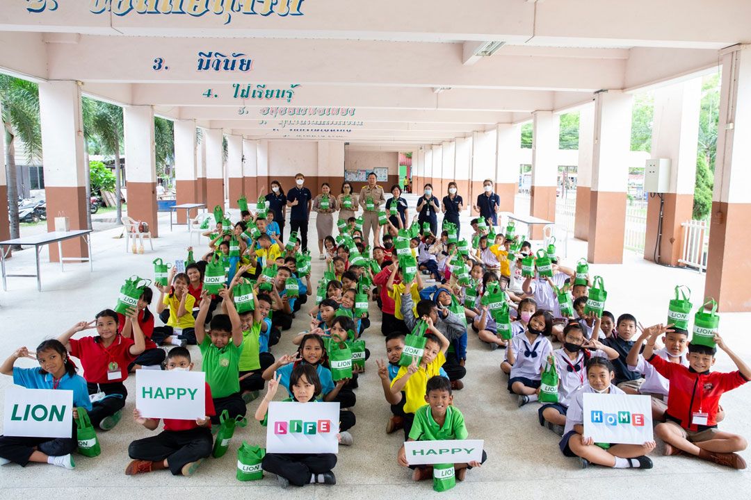 ‘ไลอ้อน’สานต่อโครงการ LION Happy Life Happy Home ปีที่ 4