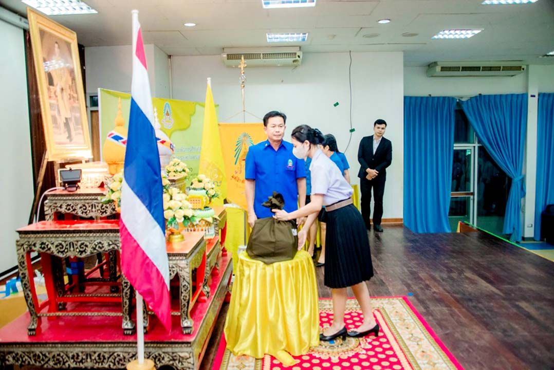 มมส. และมูลนิธิราชประชานุเคราะห์  มอบถุงพระราชทานฯ นักเรียนทุน
