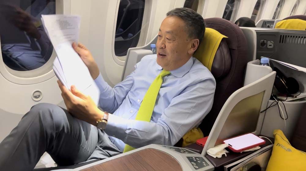 นายกฯแจงเหมาลำบินไทยไปสหรัฐ นั่ง‘บิสสิเนสคลาส’ ใช้งบประมาณอย่างมีประสิทธิภาพ