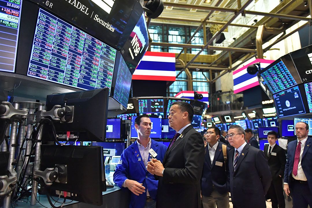 'เศรษฐา'พบหารือตลาดหลักทรัพย์นิวยอร์ก ย้ำนโยบายทางเศรษฐกิจของรัฐบาล