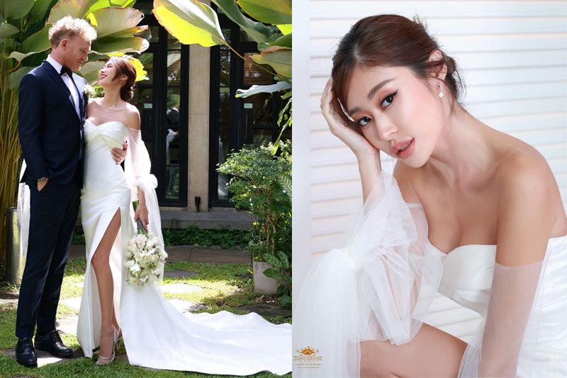 เก็บตกชุดแต่งงานเจ้าสาวคนสวย ยิปซี-คีรติ กับ 2 ลุค 2 สไตล์ จากห้องเสื้อชื่อดังวนัช กูตูร์