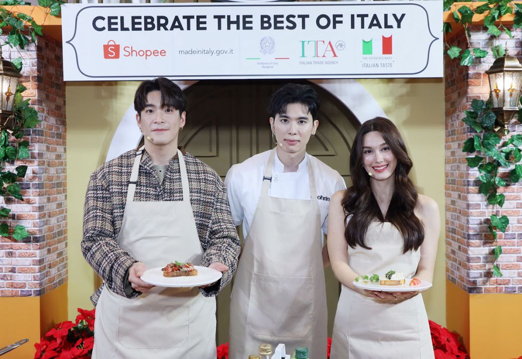 ‘อาเล็ก, แจ็คกี้, เชฟภู’ ร่วมเฉลิมฉลองมหกรรมอีเวนต์  ‘The Best of Italy’