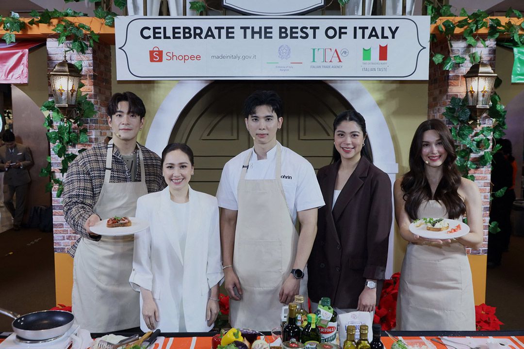 เอาใจอิตาลี เลิฟเวอร์ ฉลองมหกรรมอีเวนต์ ‘Celebrate The Best of Italy, presented by Shopee x ITA’