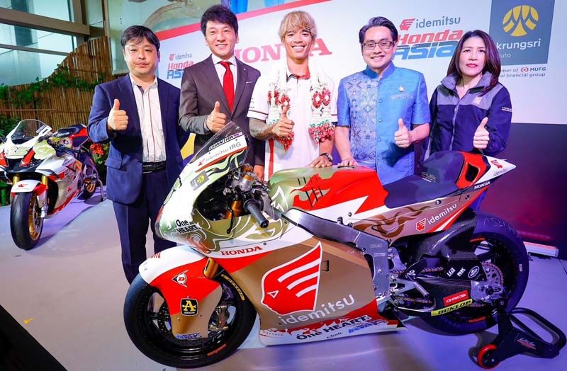 「タイホンダ」は、タイGP参戦に向けて「コンソムキアット」のスポンサーとして「クルンシリオート」を立ち上げる。