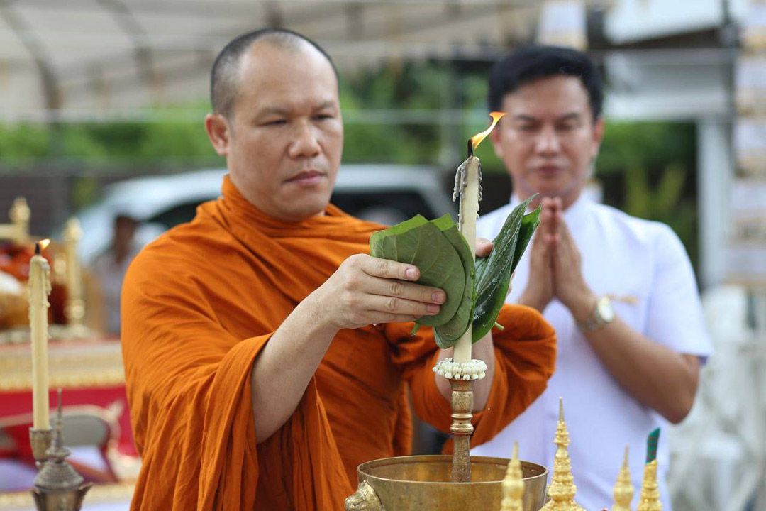 วัดบัวขวัญ เชิญชวนร่วมบุญถวายผ้าพระกฐินพระราชทาน