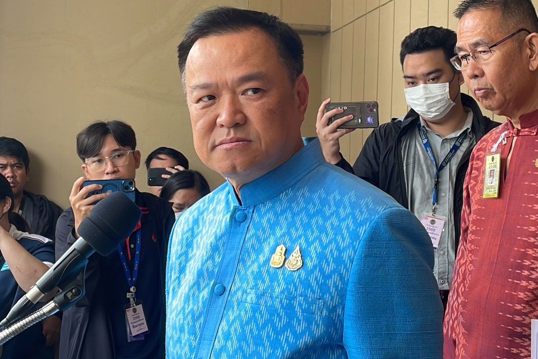 ‘อนุทิน’เผย‘บิ๊กตู่’อารมณ์ดีเหมือนเดิม พร้อมชวนทานข้าว