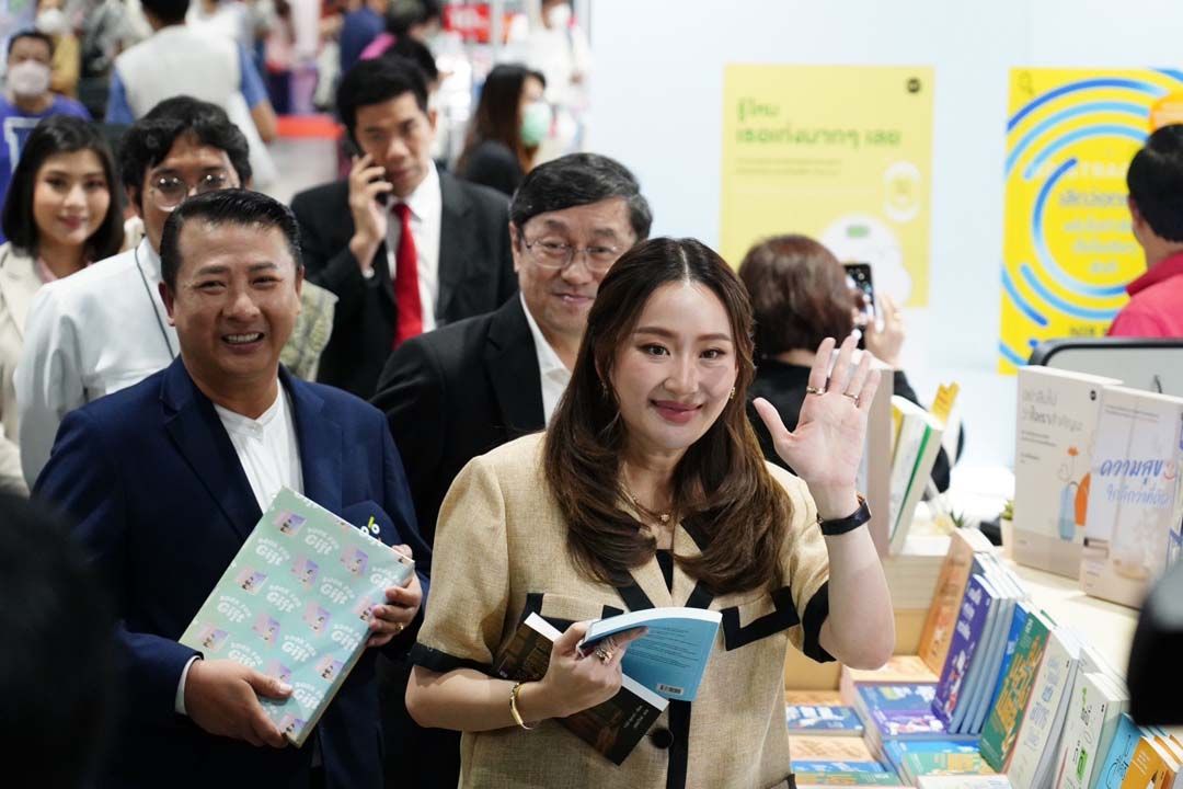 'อุ๊งอิ๊ง'ร่วมเปิดงานหนังสือ หวังผลักดันอุตสาหกรรมซอฟต์พาวเวอร์ไทยผ่านการอ่าน