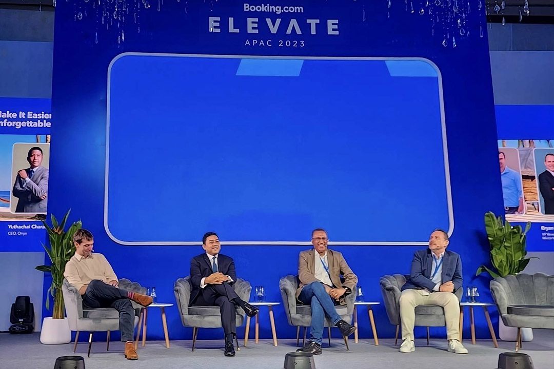 ออนิกซ์ ฮอสพิทาลิตี้ กรุ๊ป แสดงวิสัยทัศน์ร่วมกับพันธมิตรระดับโลก Booking.com ในงาน Elevate 2023
