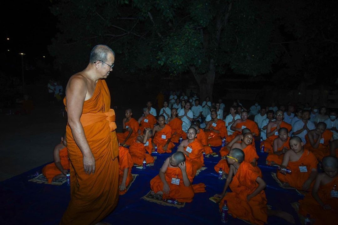 โครงการปลูกต้นกล้าฯ นำ 30 เยาวชนบรรพชา ที่ประเทศอินเดีย
