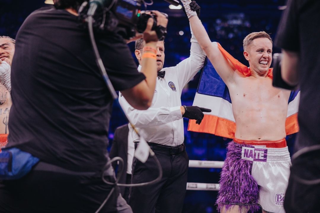 'เนท My Mate Nate'ในฐานะตัวแทนชาวไทย  ได้คว้าชัยชนะเวทีระดับโลก ในรายการ influencer boxing