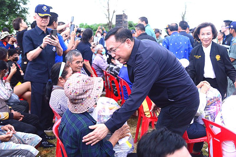 ‘อนุชา’ลงพื้นที่พิษณุโลก แก้ปัญหาการบริหารจัดการน้ำ