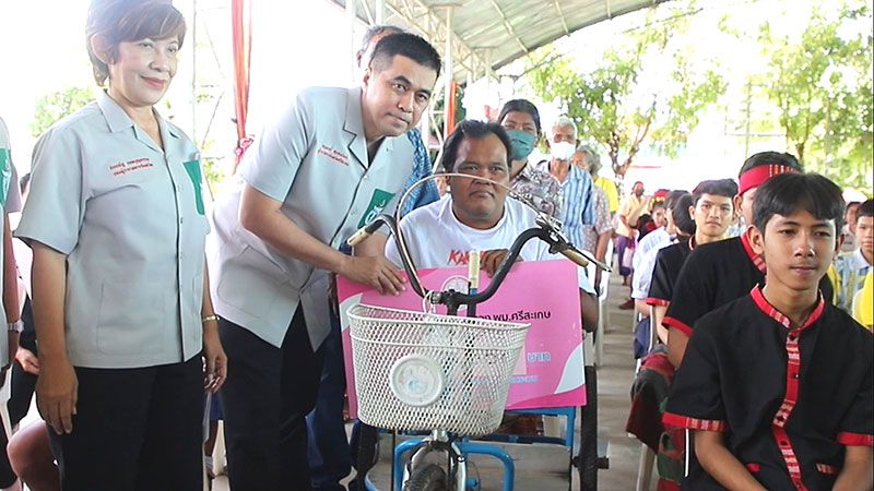จ.ศรีสะเกษออกหน่วยแพทย์เคลื่อนที่ ออกตรวจรักษาและบริการทันตกรรมฟรี