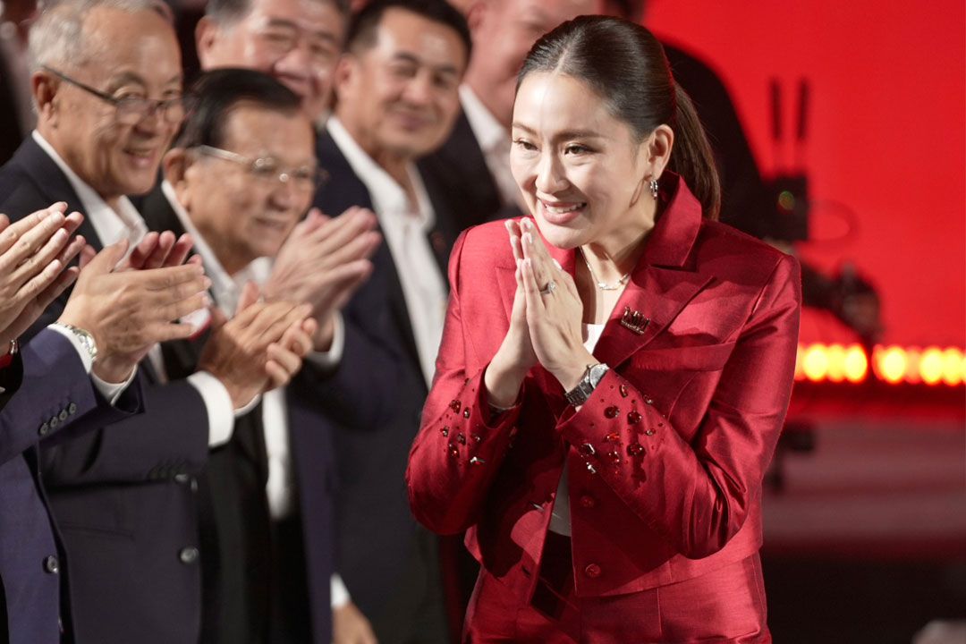‘อุ๊งอิ๊ง’ลั่นนำ‘พท.’กลับเป็นพรรคอันดับหนึ่ง  ผงาดหัวหน้าพรรค  ‘เศรษฐา’ออกปากชื่นชม