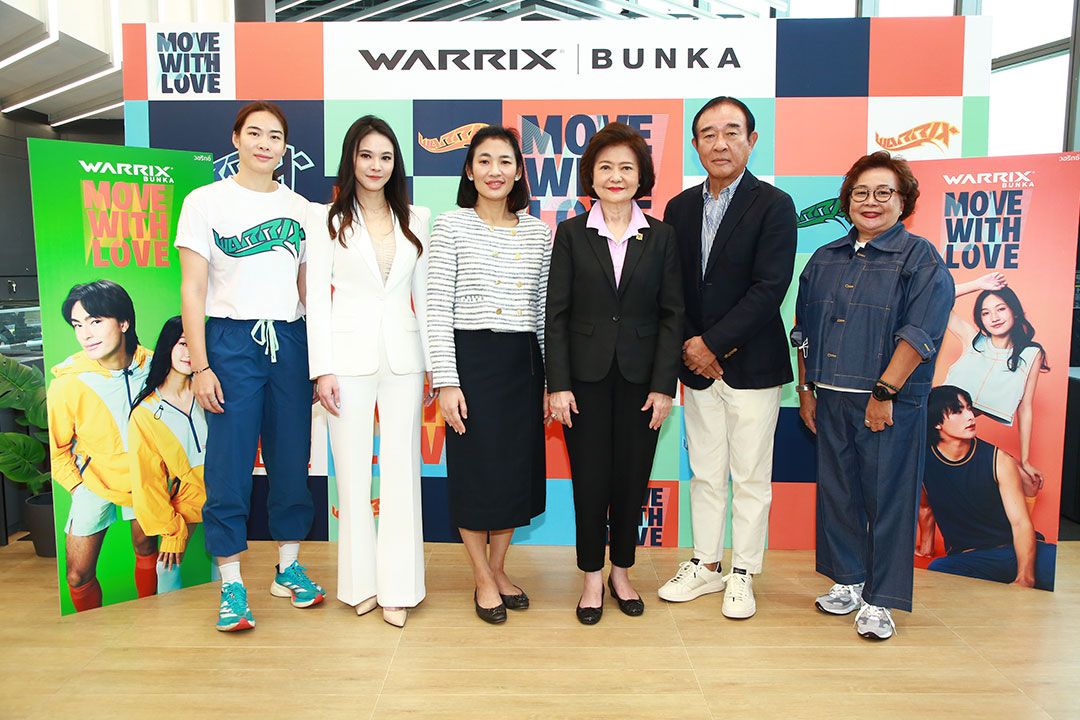 'WARRIX'คอลแลบส์ 'BUNKA'เปิดตัวคอลเลคชั่นใหม่สุดพิเศษ MOVE WITH LOVE