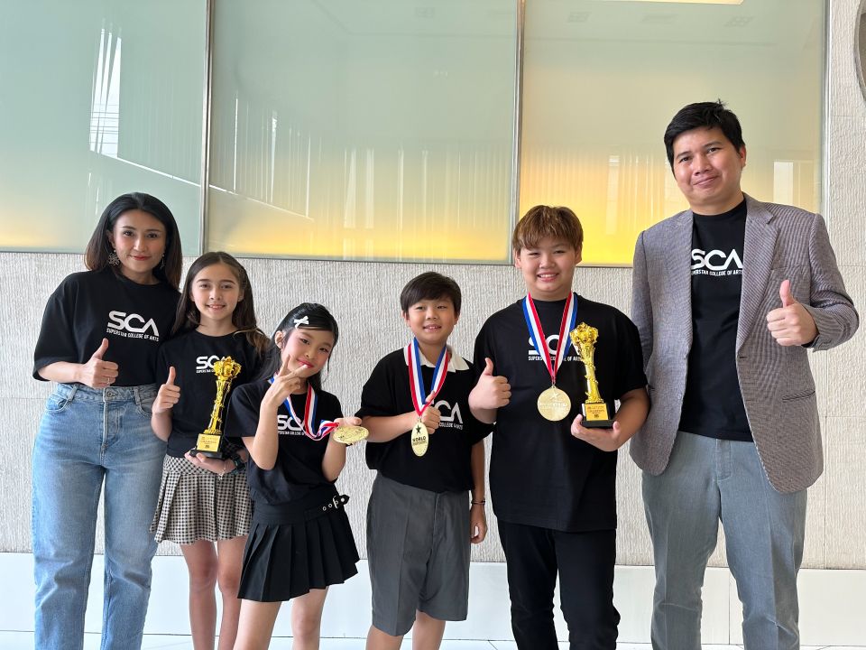 4 นักเรียน SCA สร้างชื่อเสียงให้ประเทศไทย คว้าแชมป์ดนตรีระดับโลก WCOPA ประเทศสหรัฐอเมริกา