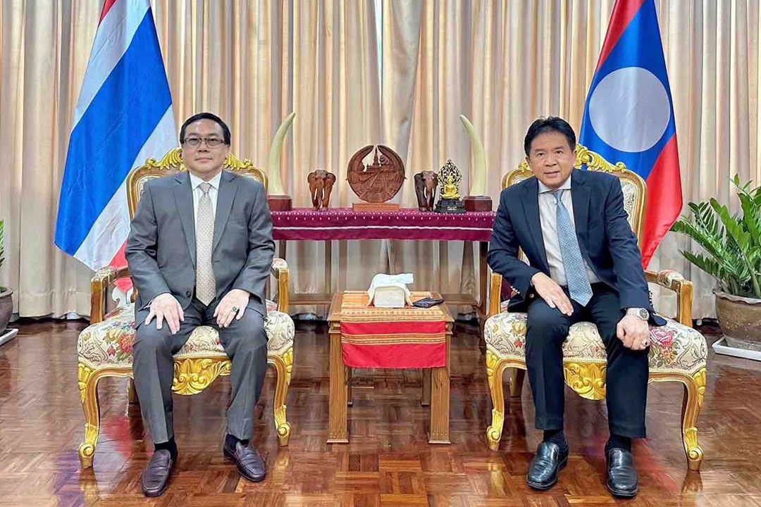 'สว.อุปกิต'เข้าพบเอกอัครราชทูต'สปป.ลาว' หารือส่งคืนพระพุทธรูปที่เคยถูกโจรกรรม