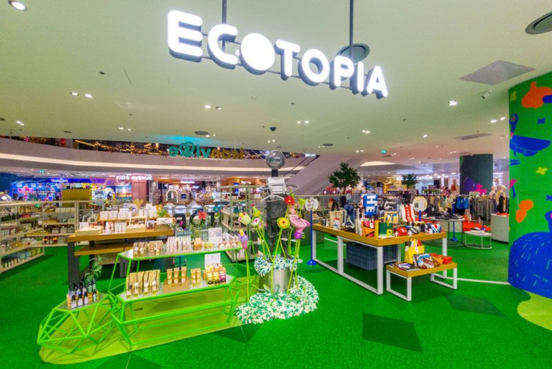 ไอคอนสยาม เปิดพื้นที่ให้คนหัวใจสีเขียว  กับโซนใหม่ ‘ECOTOPIA’ เมืองแห่งคนรักษ์โลก