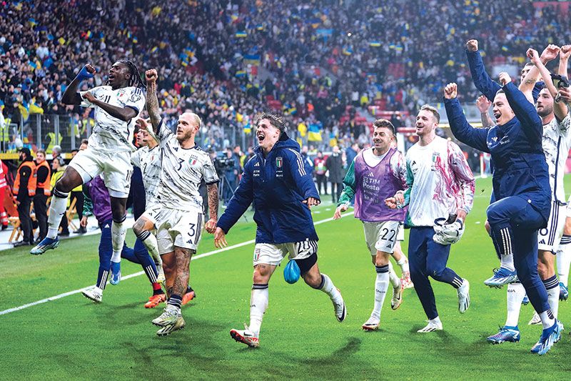 ‘อิตาลี’ตีตั๋ว!ป้องแชมป์บอลยูโร สโลวีเนียลิ่วรอบสุดท้ายรอบ24ปี