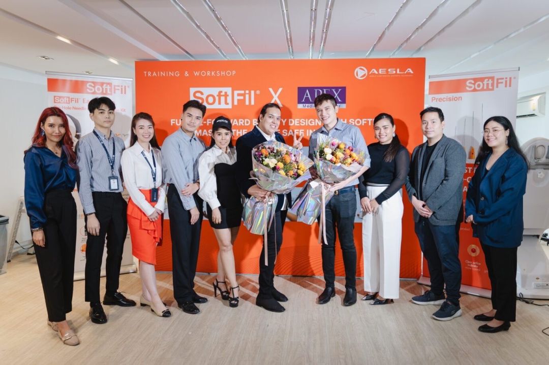 AESLA ผนึกกำลัง APEX Medical Center จัดเวิร์กชอป 'SoftFil'พลิกโฉมวงการความงามด้วยเข็ม Cannula