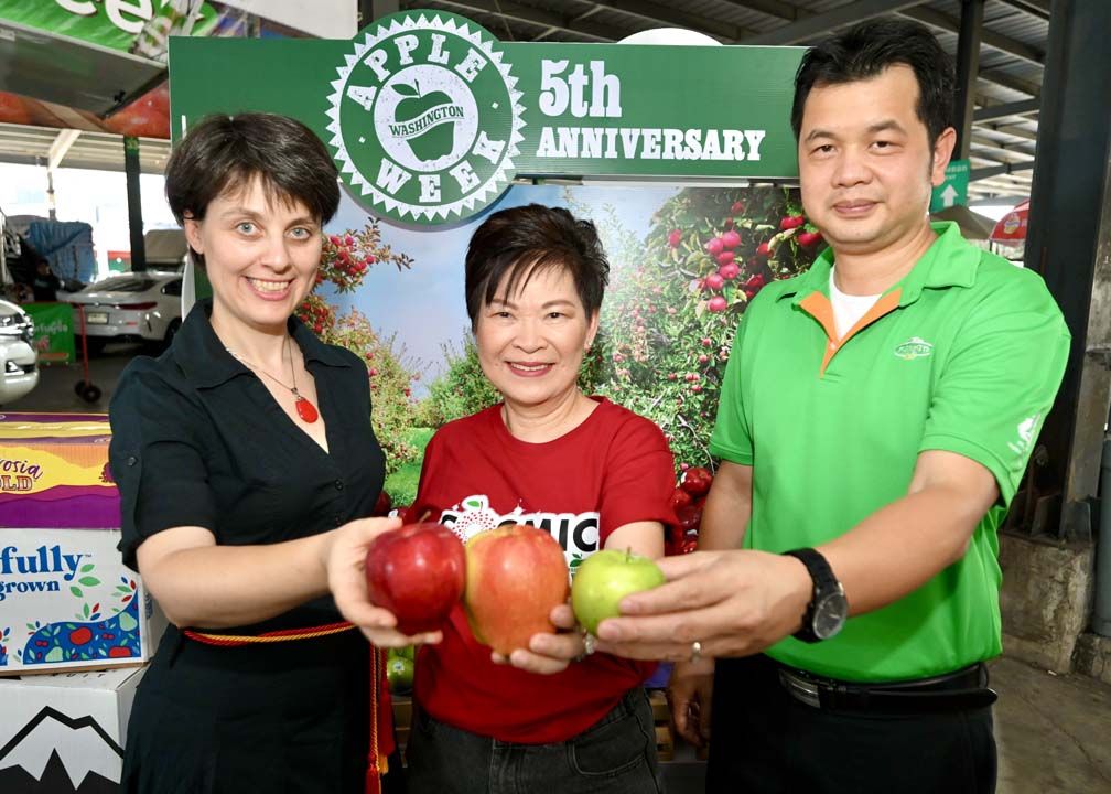 ตลาดไท จับมือ วอชิงตันแอปเปิล ต้อนรับผลผลิตฤดูกาลใหม่ จัดงานสัปดาห์ Global Washington Apple Week 2023