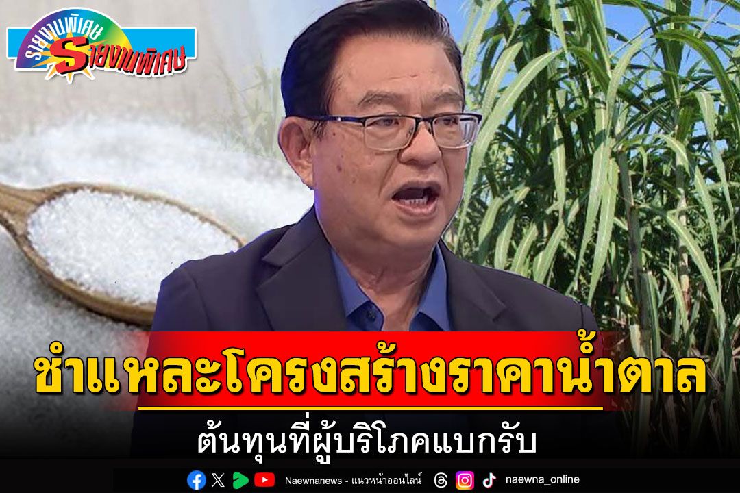รายงานพิเศษ : ชำแหละโครงสร้างราคาน้ำตาล ต้นทุนที่ผู้บริโภคแบกรับ