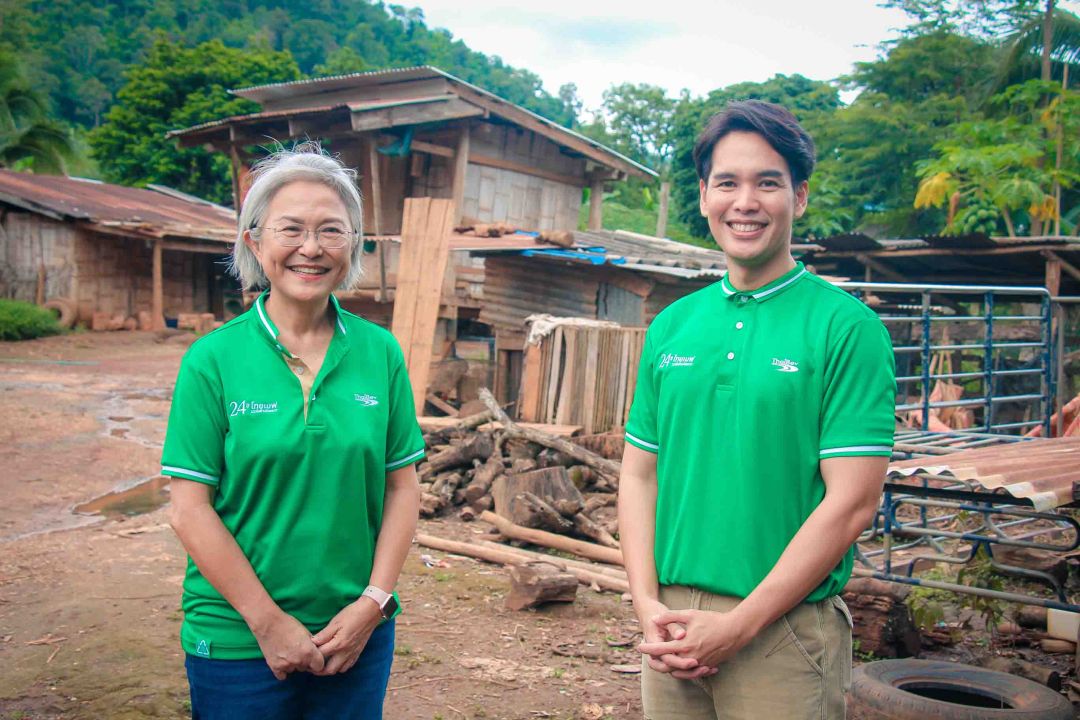 'คนไทยหัวใจไม่ท้อ'ตอน 'คนไทยร่วมใจไม่ท้อ กับไทยเบฟรวมใจต้านภัยหนาวปีที่ 24'