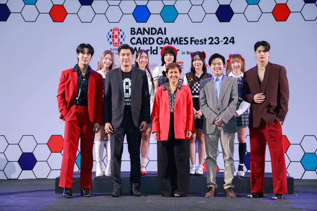 'เกรท - สพล'นำทัพศิลปินร่วมงาน 'BANDAI CARD GAMES Fest 23-24World Tour in Bangkok'