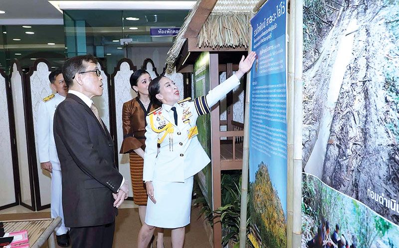 สมเด็จเจ้าฟ้าฯ กรมหลวงราชสาริณีสิริพัชร มหาวัชรราชธิดา ทรงปฏิบัติพระกรณียกิจด้วยพระวิริยอุตสาหะและพระกตัญญูกตเวทิตา