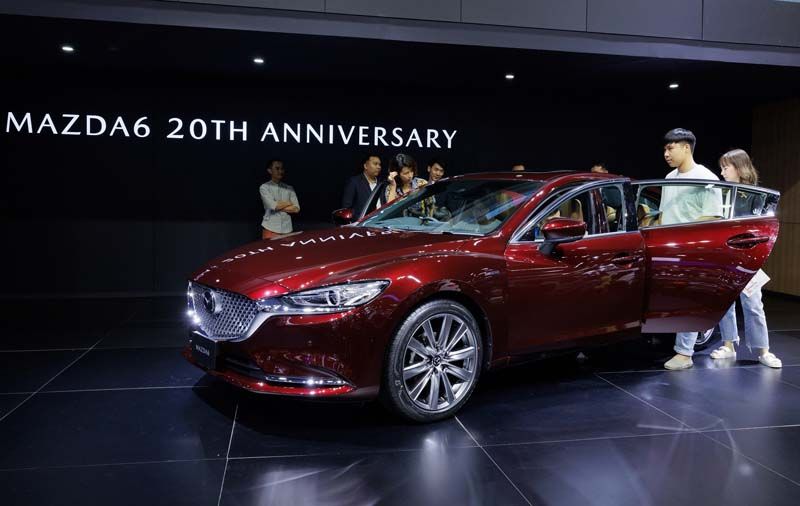 สาวกมาสด้า แห่จองสิทธิ์  Mazda6  กว่า 50 คัน