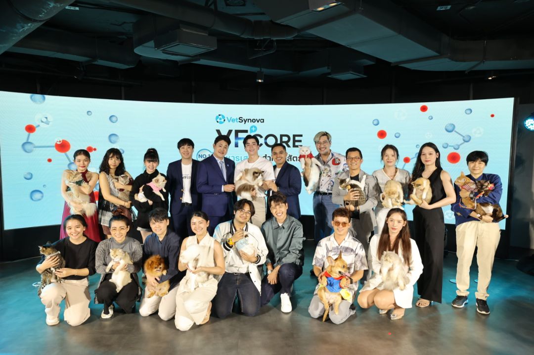 'นนกุล'นั่งแท่นพรีเซนเตอร์ VFcoreอาหารเสริมแมวเลีย ส่งท้ายความปังของปี 66