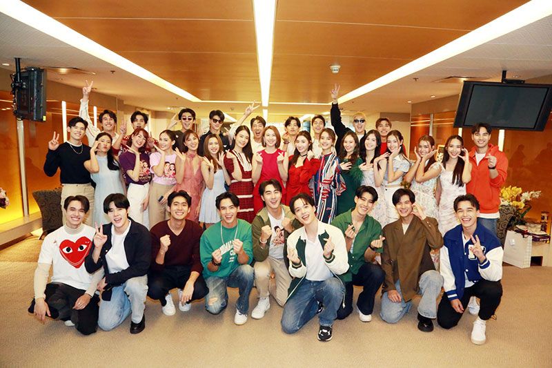 นักแสดงช่อง 3 รวมก๊วนน้องพี่รับพรดีๆ สวัสดีปีมังกรทอง