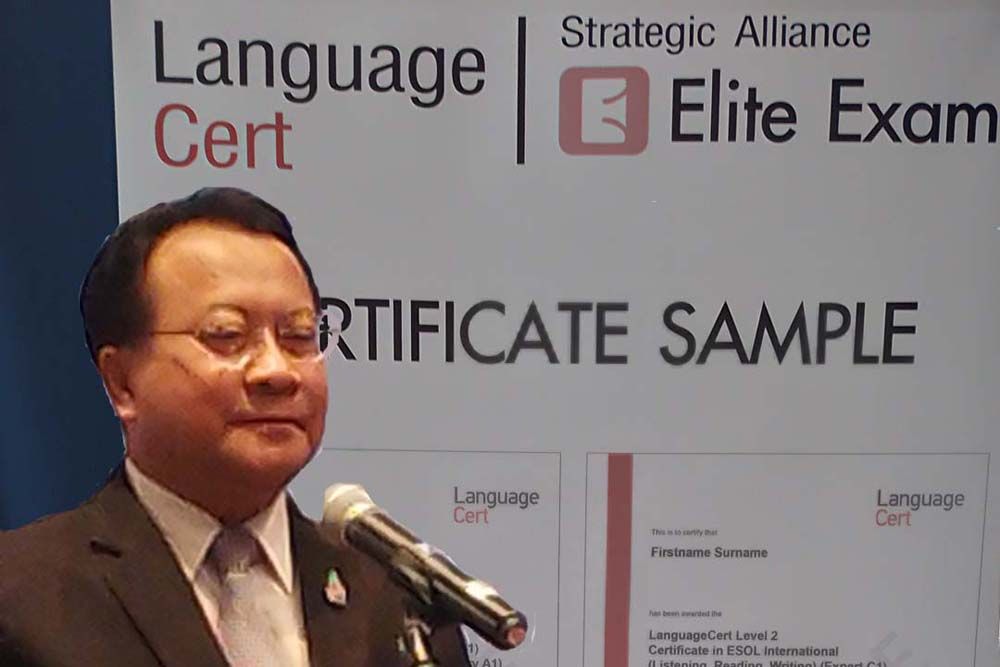 ‘ศธ.’จับมือ‘LanguageCert’  จัดสอบภาษาอังกฤษมาตรฐาน‘CEFR’